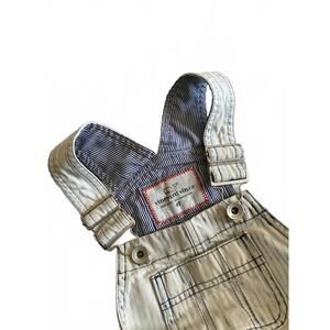 Vineyard Vines Baby Denim Overalls - Cute Striped Design